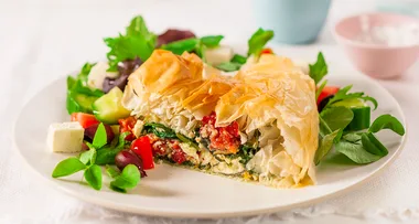 Greek style pie