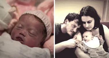 Mum’s heartbreaking photo of baby girl who lived for 90 minutes