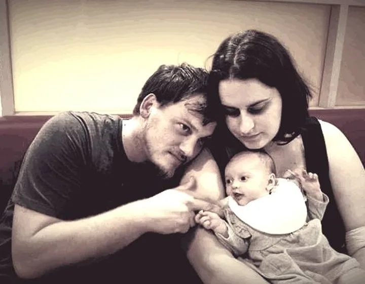 The mum had been thrilled to discover she was expecting a second daughter a year after delivering her first girl, Summer