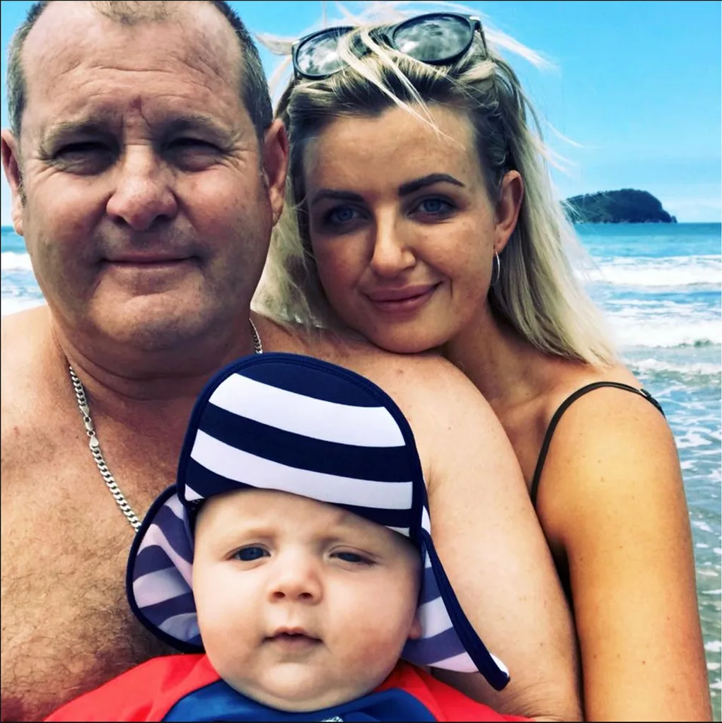 Family beach photo