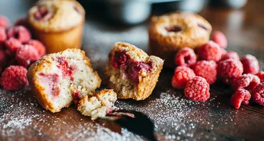 Raspberry friands