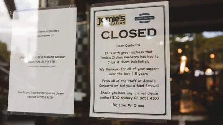 jamie restaurant closed