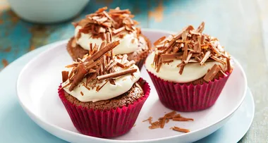 Black forest cupcakes