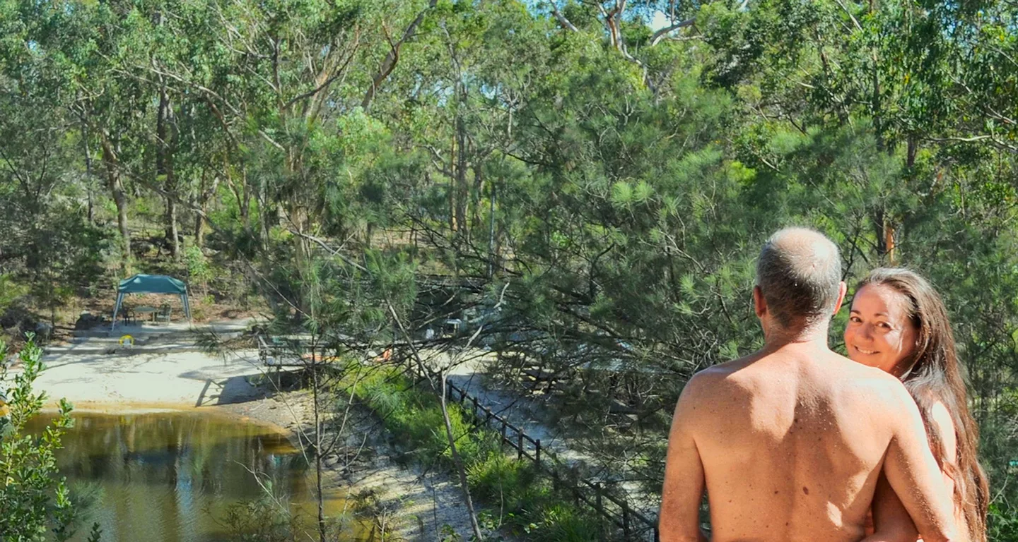 Naturist Aussie couple planning to tie the knot in the nude that's life!