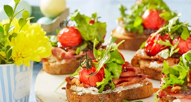 Brunch bruschetta