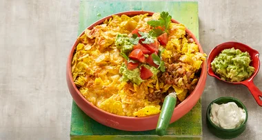 Mexican nachos bake