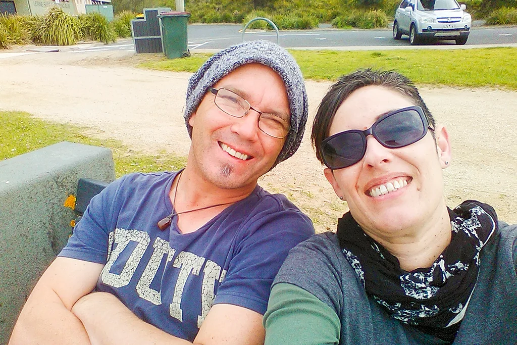 Judy and husband
