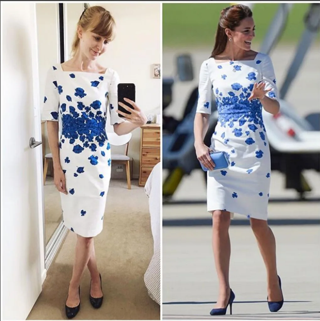 Kate looks