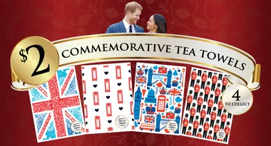 $2 Commemorative Tea Towels