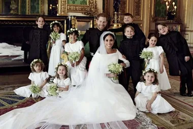 Kensington Palace release Prince Harry and Meghan Markle’s official wedding portraits