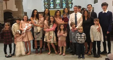 Britain’s largest family announce they are expecting their 21st child