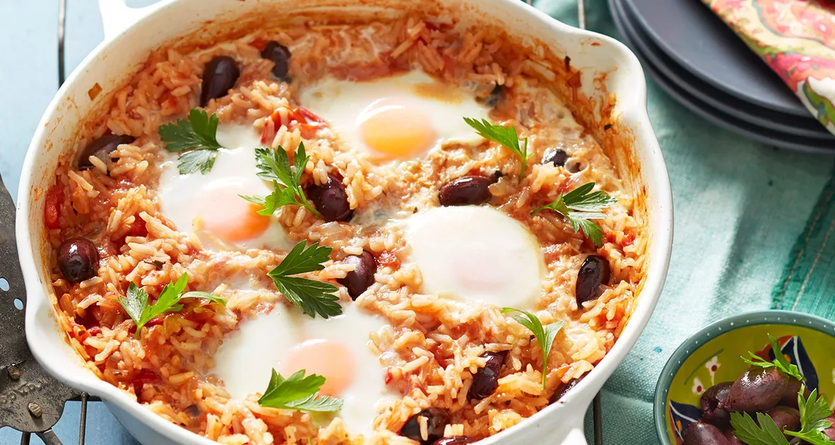 Mediterranean rice with olives Recipe | that's life!