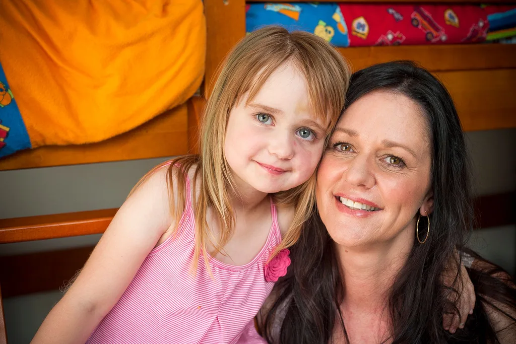 daughter and mum