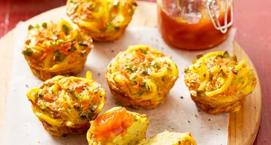 Curry noodle cups