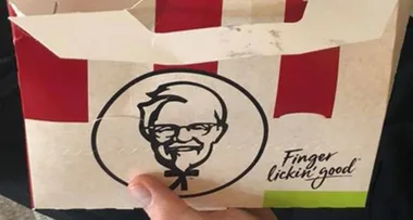 Australian KFC lover makes disgusting find inside his chicken
