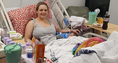 I was paralysed by pregnancy but here’s why I wouldn’t change a thing!