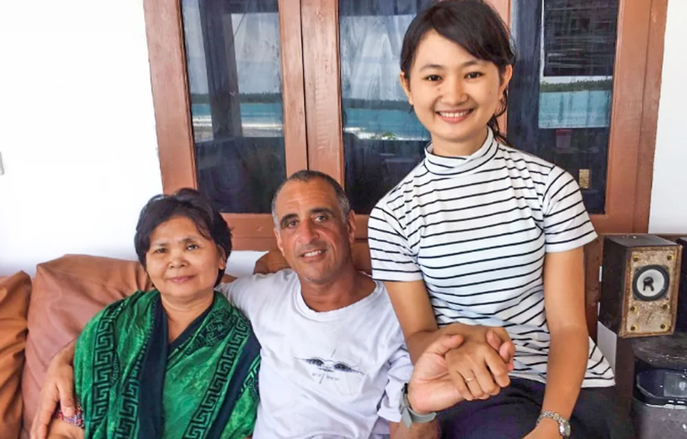 ack in Nias – Fitiria, me and Febri