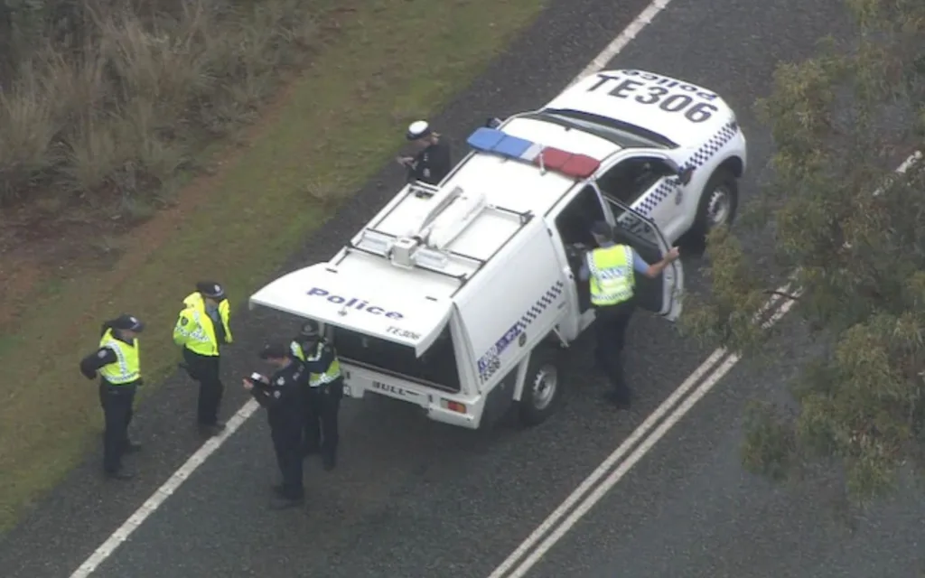 police scene