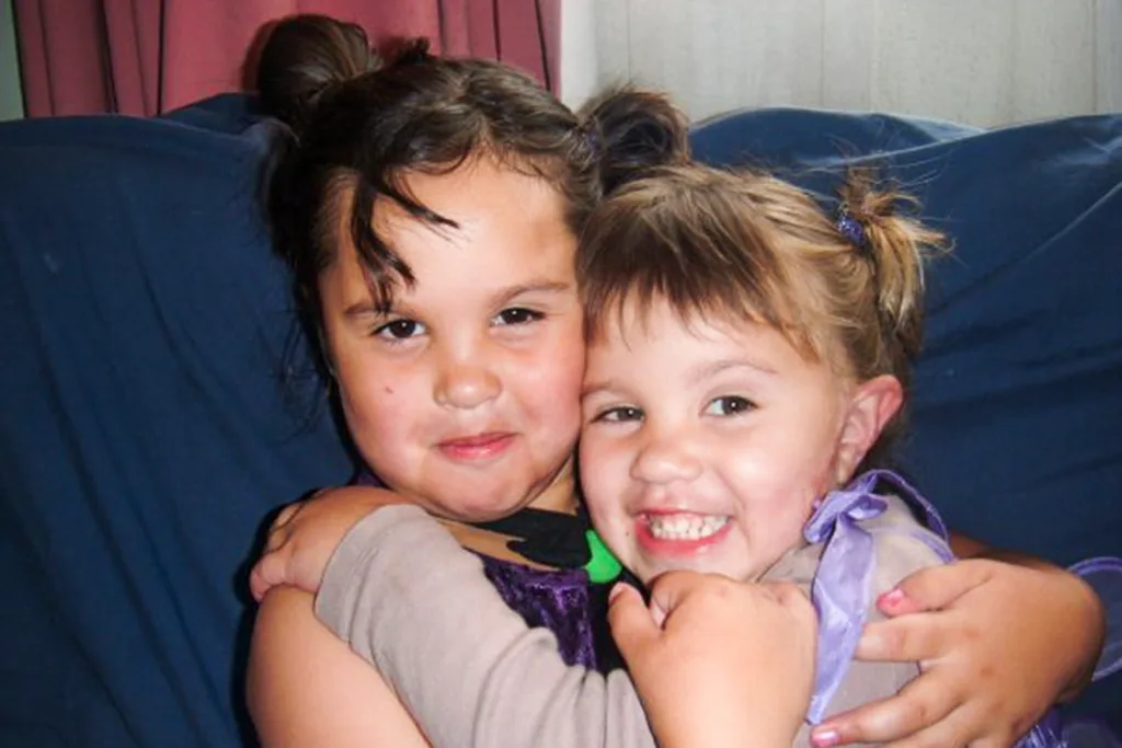 young Te-Arna and Jayde