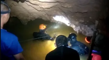 Rescuers say the Thai boys were drugged with KETAMINE as incredible new footage is released