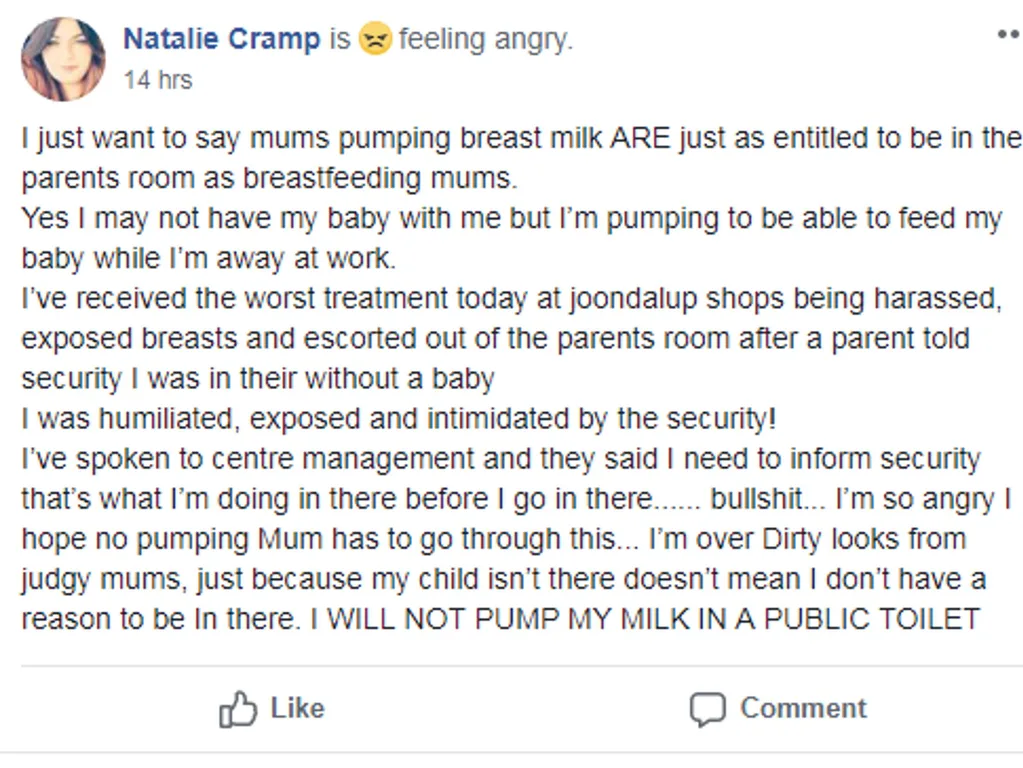 facebook post