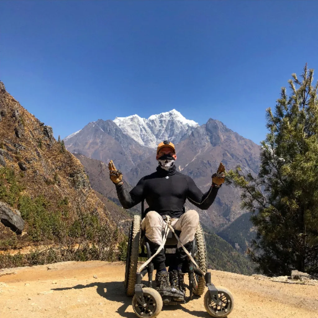 Scott was surprised by the terrain