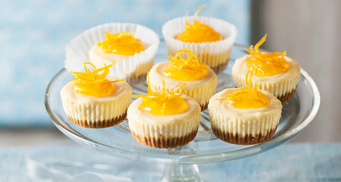 Marmalade ricotta cheesecakes Recipe | that's life!
