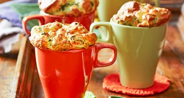 Spinach & cheese puffs