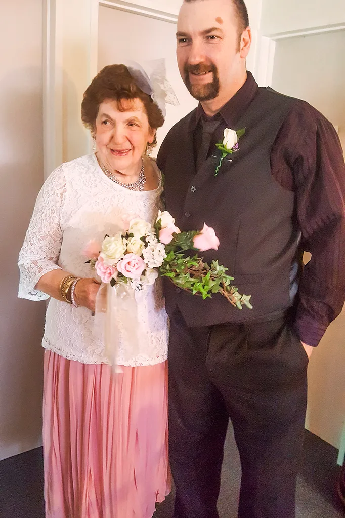 Mum and son