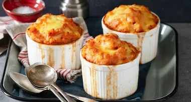 Cottage pie with sweet potato mash