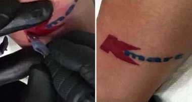 Mum gets ‘KMART’ tattooed on her ankle because she’s ‘addicted’ to the retailer