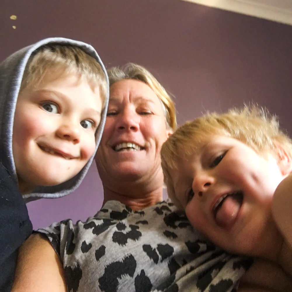 'Feeding comforts my boys'