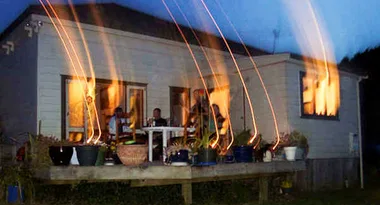 My hubby’s ghost was caught on camera