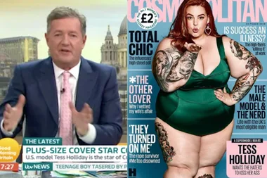 Piers Morgan labels magazine editor as ‘dangerous’ after featuring a plus-size model on their cover
