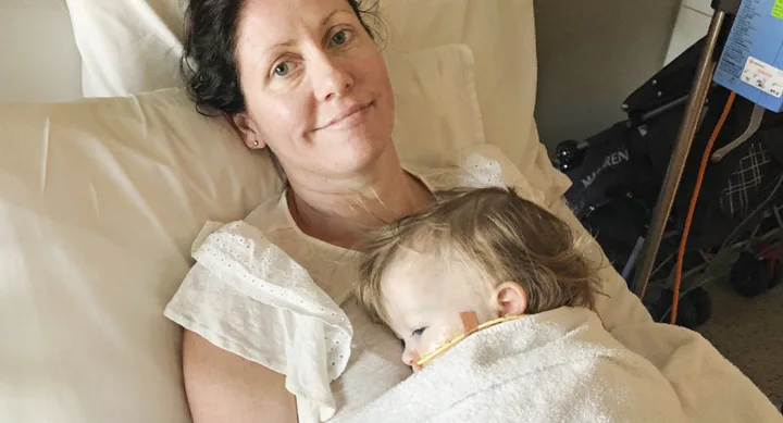 Jane Mahon and her daughter Tilly