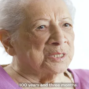 Centenarians advice on love