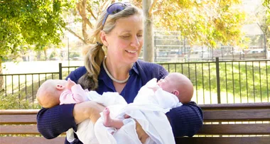 Surprise! I had twins at 50
