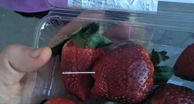 BREAKING NEWS: Needles in strawberries are back