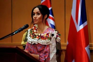 Meghan Markle has been accused of lying during her speech in Fiji