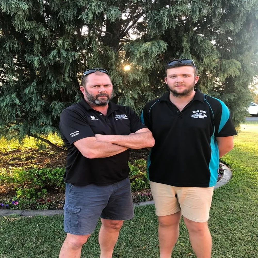 My Dad and I.
