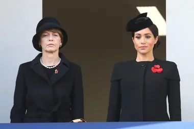 Why Meghan didn’t stand with the Queen, Kate and Camilla at Remembrance Ceremony