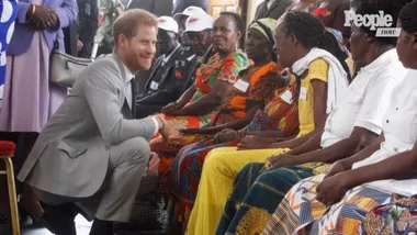 Prince Harry Arrives Solo in Zambia for 2-Day Visit with Sweet Welcome from 9-Year-Old Girl