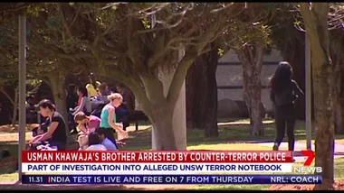Usman Khawaja’s brother arrested by counter-terror police