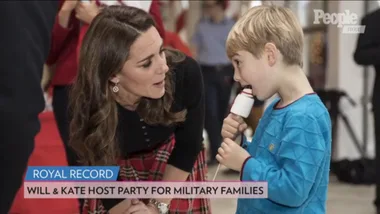 Kate Middleton and Prince William Celebrate Military Families with Sweet Palace Christmas Party