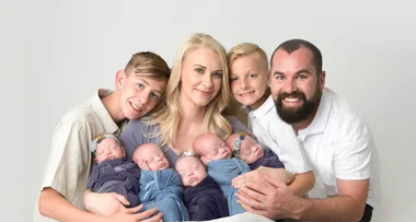 Mum’s shock: I thought I was infertile then I had quintuplets