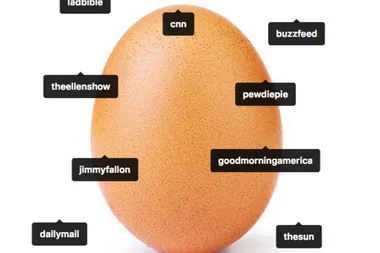 Why this egg is the most liked photo on Instagram