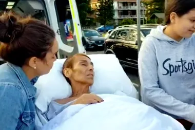 Paramedics take dying grandmother to see one last sunset