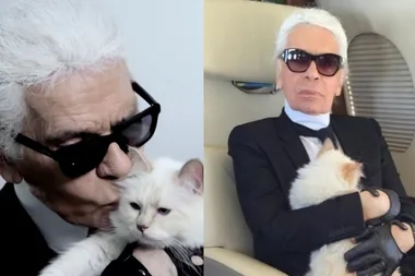 Karl Lagerfeld’s beloved cat Choupette mourns his death