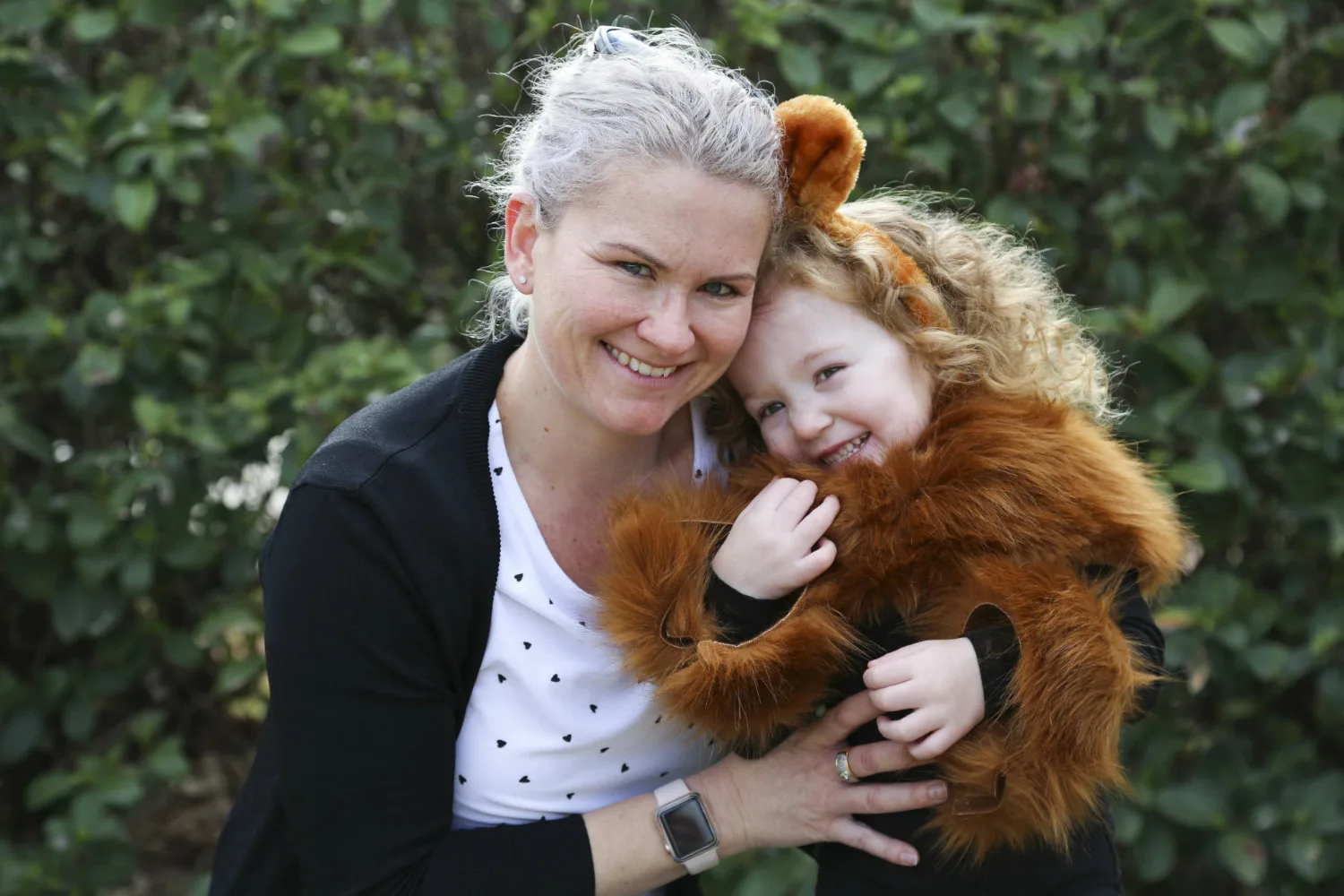 Elouise and Ivy Brown at The Children's Hospital at Westmead