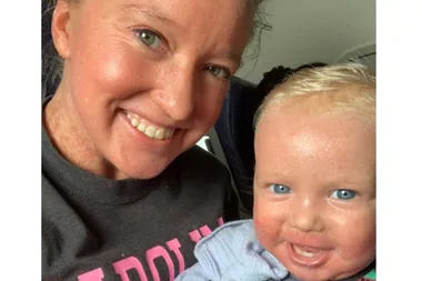 Mum and baby kicked off plane because of their skin condition